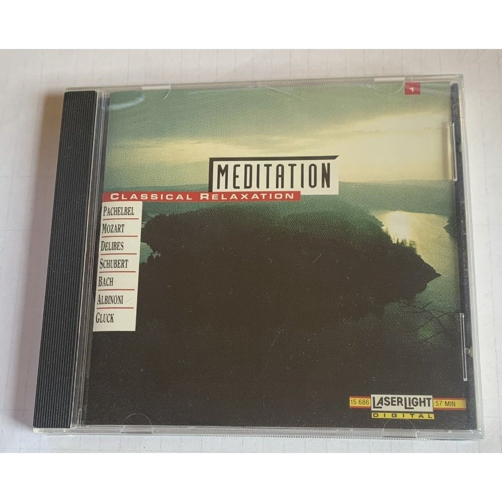 Meditation Classical Relaxation Mozart Schubert Bach CD - Picture 1 of 3